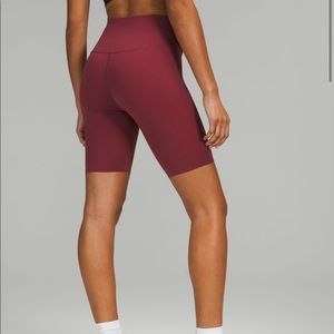 Lululemon Base Pace short 8” in Muled Wine - NWT